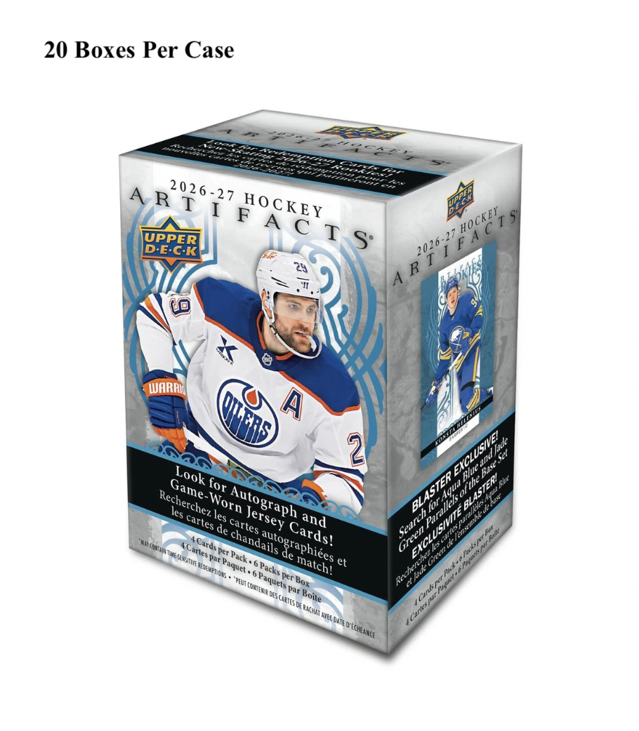 エージェント　オブ　シールド　upper deck 2026/27 Upper Deck Artifacts Hockey Blaster Case