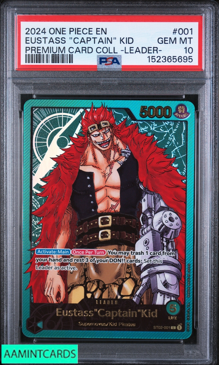 2024 ONE PIECE PREMIUM CARD COLLECTION LEADER EUSTASS 