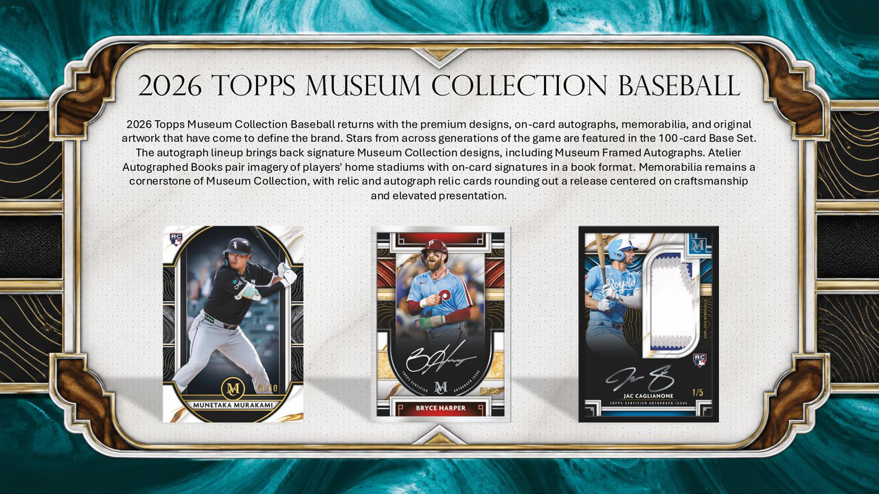 2026 Topps Museum Collection Baseball Hobby Case