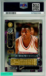 1997 METAL UNIVERSE ALLEN IVERSON #20 HOF PHILADELPHIA 76ERS PSA NM-MT 8 57922332