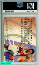 1996 FLEER STEVE NASH #239 ROOKIE HOF PHOENIX SUNS PSA NM-MT 8 58072082