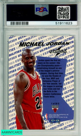 1997 ULTRA MICHAEL JORDAN #1 ULTRABILITIES-STARTER HOF CHICAGO BULLS PSA 7 NM 51911623