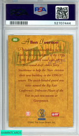 1996 SCORE BOARD ALL SPORT PPF ALLEN IVERSON #80 76ERS ROOKIE RC PSA 9 MINT 52707444