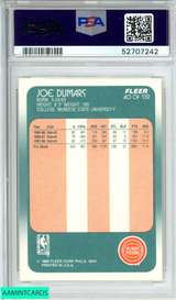 1988 FLEER JOE DUMARS #40 DETROIT PISTONS PSA 9 MINT 52707242