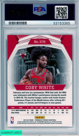 2019 PANINI CHRONICLES COBY WHITE #576 ROOKIE CHICAGO BULLS RC PSA 9 MINT 53153365
