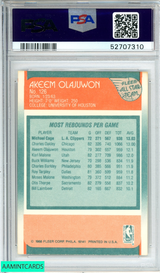 1988 FLEER AKEEM OLAJUWON #126 ALL-STAR HOUSTON ROCKETS PSA 8 NM-MT 52707310