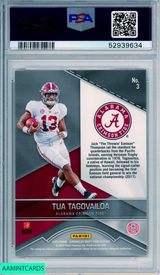 2020 PANINI CHRONICLES DP PLAYOFF TUA TAGOVAILOA #3 PLAYOFF ROOKIE PSA 10 GEM MT 52939634