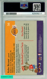 2003 FLEER PLATINUM KOBE BRYANT #56 HOF LOS ANGELES LAKERS PSA 8 NM-MT 52939217