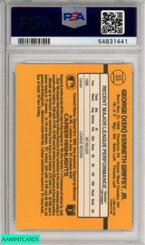 1989 DONRUSS KEN GRIFFEY JR #33 SEATTLE MARINERS ROOKIE RC HOF PSA 8 NM-MT 54831441