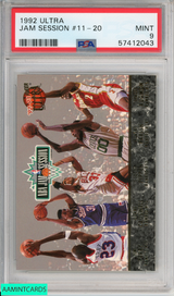 1992 ULTRA JAM SESSION #11-20 HOF CHICAGO BULLS PSA 9 MINT 57412043