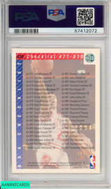 1992 UPPER DECK CHECKLIST 421-510 #420 MICHAEL JORDAN HOF BULLS PSA 9 MINT 57412072