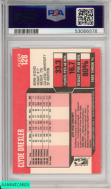 1989 FLEER CLYDE DREXLER #128 HOF PORTLAND TRAIL BLAZERS PSA 9 MINT 53086978