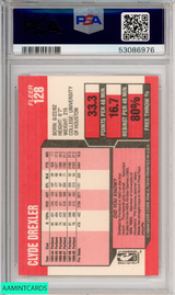1989 FLEER CLYDE DREXLER #128 PORTLAND TRAILBLAZERS PSA 8 NM-MT 53086976
