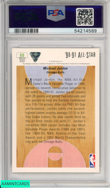1991 UPPER DECK MICHAEL JORDAN #69 HOF CHICAGO BULLS PSA 8 NM-MT 54214589