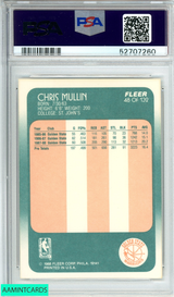 1988 FLEER CHRIS MULLIN #48 GOLDEN STATE WARRIORS PSA 8 NM-MT 52707260