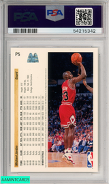 1992 UPPER DECK MCDONALDS MICHAEL JORDAN #P5 CHICAGO BULLS HOF PSA 8 NM-MT 54215342