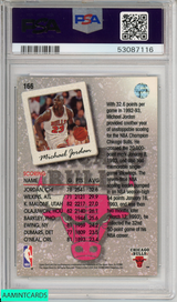 1993 UPPER DECK MICHAEL JORDAN #166 CHICAGO BULLS HOF PSA 8 NM-MT 53087116