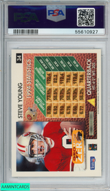 1995 SUMMIT STEVE YOUNG #34 PROMO SAN FRANCISCO 49ERS HOF  PSA 8 NM-MT 55610927