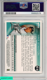 2010 TOPPS UPDATE MIKE STANTON #US50 ROOKIE MIAMI MARLINS RC PSA 9 MINT 55692576