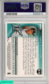 2010 TOPPS UPDATE MIKE STANTON #US50 ROOKIE MIAMI MARLINS RC PSA 9 MINT 55692579
