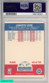 1987 FLEER LAFAYETTE LEVER #62 DENVER NUGGETS PSA 8 NM-MT 55618287