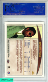 1998 TOPPS CHROME RANDY MOSS #35 MINNESOTA VIKINGS ROOKIE RC PSA 10 GEM MT 30671324