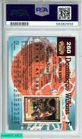 1992 STADIUM CLUB DOMINIQUE WILKINS #260 MEMBERS ONLY POP 11!! PSA 10 GEM MT 56382938