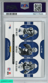2019 PANINI ABSOLUTE TEAM TRIOS MICHEL BRADY EDELMAN #TT-NE PSA 10 GEM MT 58717533