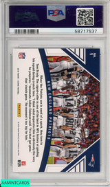 2018 PANINI SCORE NEW ENGLAND PATRIOTS #1 HUDDLE UP PSA 9 MINT 58717537
