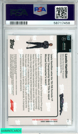2020 TOPPS NOW F 1 LEWIS HAMILTON #13 FORMULA 1 MERCEDES AMG PSA 10 GEM MT 58717458