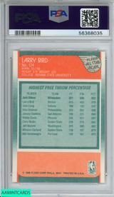1988 FLEER LARRY BIRD #124 ALL-STAR BOSTON CELTICS HOF PSA 8 NM-MT 56368035