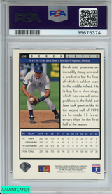 1994 UPPER DECK DEREK JETER #550 NEW YORK YANKEES HOF PSA 6 EX-MT 55675374