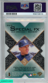 1997 SP SPECIAL FX ALEX RODRIGUEZ #10 DIE-CUT SEATTLE MARINERS HOF PSA 7 NM 55610910