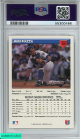 1993 DONRUSS MIKE PIAZZA #209 LOS ANGELES DODGERS HOF PSA 7 NM 55300486