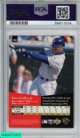 1995 SP KEN GRIFFEY JR #190 SEATTLE MARINERS HOF PSA 8 NM-MT 55611074