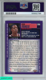 2000 TOPPS CHROME PREVIEW STEVE FRANCIS #10 PREVIEW HOUSTON ROCKETS PSA 8 NM-MT 55692786