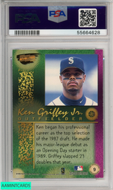 1999 PACIFIC REVOLUTION TRIPLEHEADER KEN GRIFFEY JR #9 MARINERS PSA 8.5 NM-MT+ 55664628