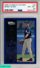2000 ULTIMATE VICTORY DEREK JETER #39 NEW YORK YANKEES HOF PSA 8 5 NM-MT+ 55675367