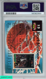 1992 STADIUM CLUB KARL MALONE #13 MEMBERS ONLY UTAH JAZZ HOF PSA 9 MINT 56382950
