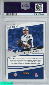2019 PANINI PRESTIGE PRESTIGIOUS PROS TOM BRADY #PPTB BLUE XP PSA 9 MINT 61213785