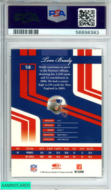 2007 DONRUSS ELITE TOM BRADY #58 NEW ENGLAND PATRIOTS PSA 9 MINT 56698383