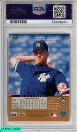 1996 UPPER DECK DEREK JETER #156 NEW YORK YANKEES HOF PSA 9 MINT 56698280