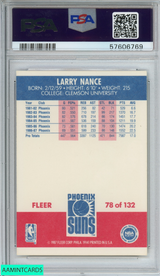 1987 FLEER LARRY NANCE #78 PHOENIX SUNS PSA 7 NM 57606769