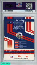 2007 DONRUSS ELITE TOM BRADY #58 NEW ENGLAND PATRIOTS PSA 10 GEM MT 59265942