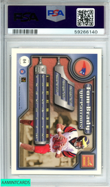 2000 PACIFIC AURORA TOM BRADY #84 NEW ENGLAND PATRIOTS ROOKIE RC PSA 7 NM 59266140