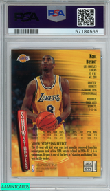 1997 FINEST KOBE BRYANT #262 W COATING LOS ANGELES LAKERS HOF PSA 8 NM-MT 57184565