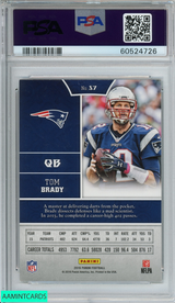 2016 PANINI TOM BRADY #57 NEW ENGLAND PATRIOTS PSA 6 EX-MT 60524726