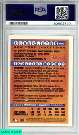 1995 BOWMAN DEREK JETER #229 GOLD FOIL YANKEE ROOKIE RC RARE PSA 8 NM-MT 62502570