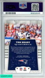 2017 PANINI TOM BRADY #66 NEW ENGLAND PATRIOTS PSA 10 GEM MT 60658545
