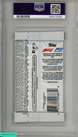 2020 TOPPS CHROME F1 FOIL PACK FORMULA 1 # FOIL PACK-HOBBY PSA 10 GEM MT 64912933